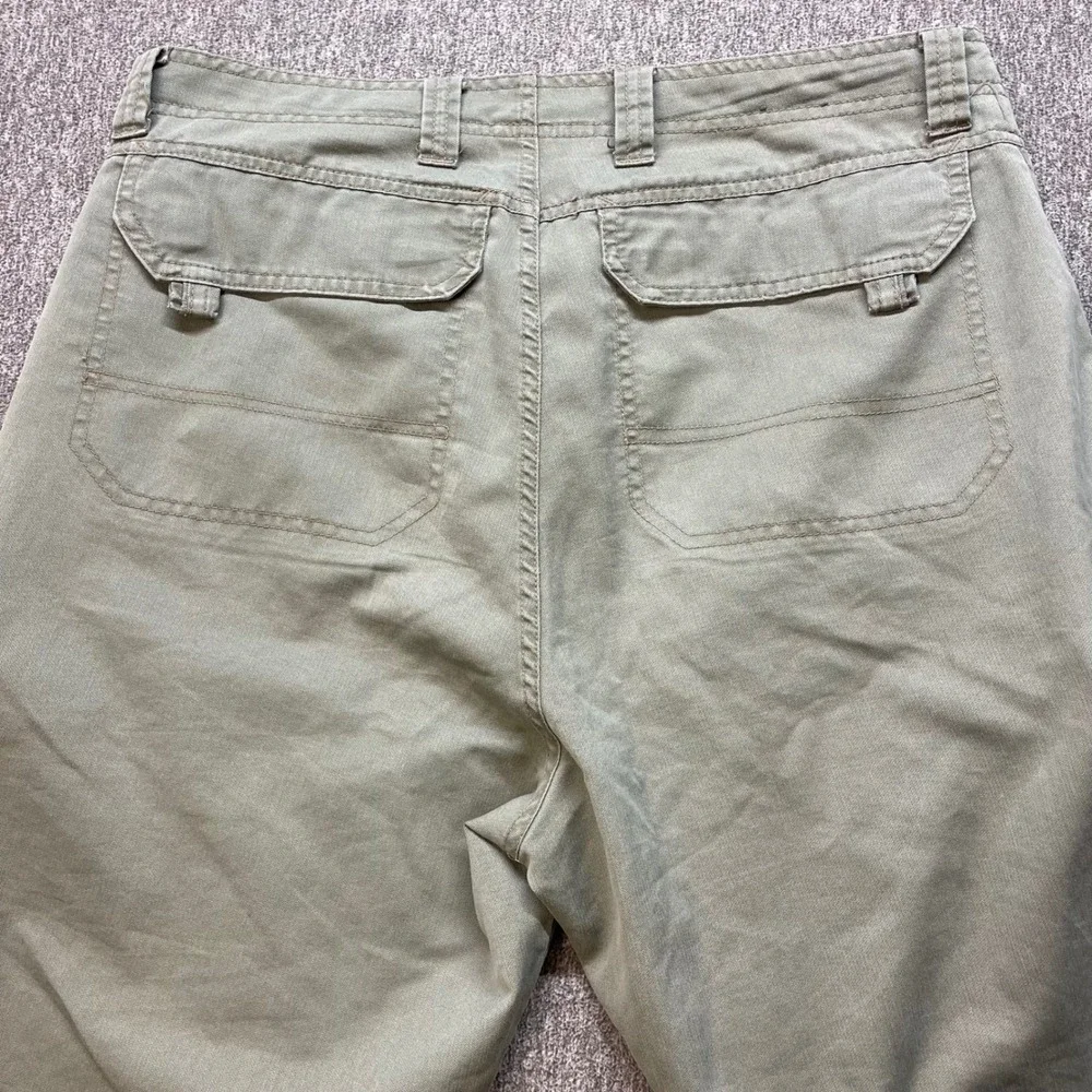 REI Mens Cargo Pants Khaki Utility Outdoor Adventure Size 34x30 - Picture 5 of 11